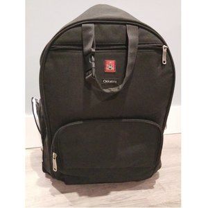 Okkatots Travel Depot Backpack Diaper Bag Black